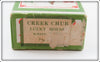 Creek Chub White Lucky Mouse In Box 3602