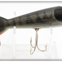 Vintage Shakespeare Black Photo Finish Plopper Lure