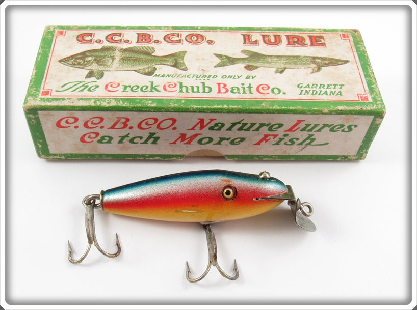 Vintage Creek Chub Castrola Fishing Lure With Correct Box