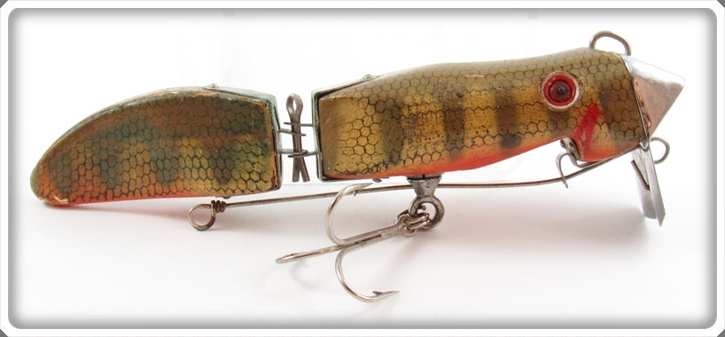 Vintage C.A. Johnson Musky Size Automatic Striker Minnow Lure