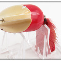 The Dickens Bait Co. Red & White Weedless Wonder In Box