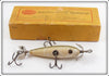 Vintage South Bend Slate Back Minnow Lure In Unmarked Box