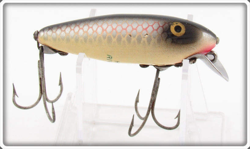 Vintage Heddon Shiner Scale 110 River Runt Lure 