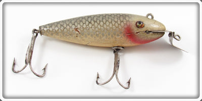 Creek Chub Silver Mullet / Silver Scale Variation Wiggler Lure 