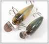 Creek Chub Silver Flash Wiggler & Chub Baby Wiggler Pair