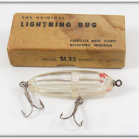 Vintage Fire Lite Mfg Corp Lightning Bug Lure In Box