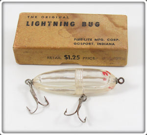 Vintage Fire Lite Mfg Corp Lightning Bug Lure In Box