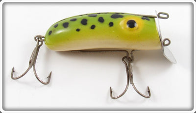 Vintage L. Cooper Frog Spot Jac Pot Lure