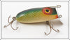 Vintage L. Cooper Green Scale Jac Pot Lure 