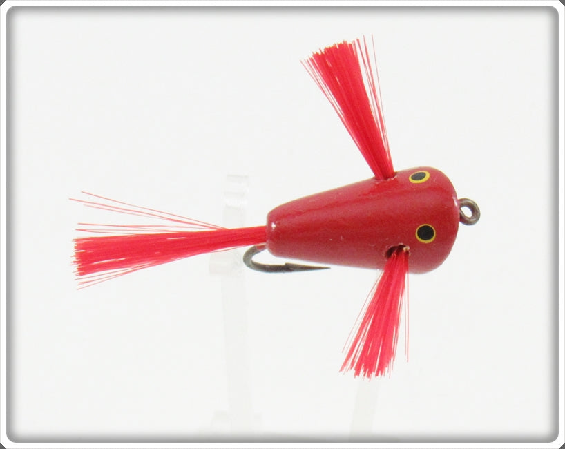 Creek Chub All Red Fly Rod Plunker Trout Bug Lure F1101 