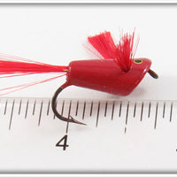 Creek Chub All Red Fly Rod Plunker Trout Bug F1101