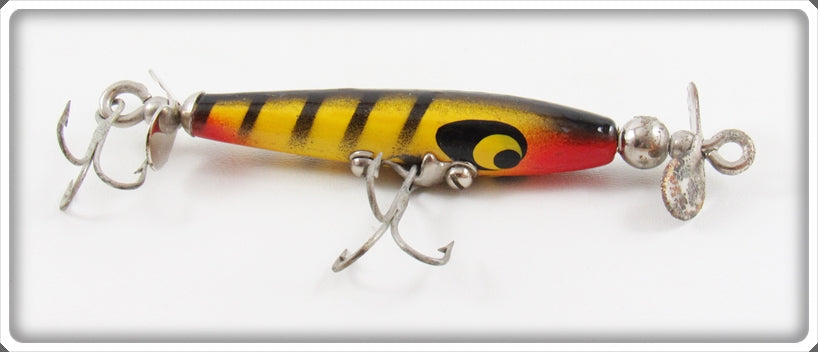 antique devil horse fishing lure Smithwick Devil's handcrafted wood design Vintage Smithwick Devils Horse Green