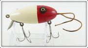 Vintage Shur Strike Red Head White Crab Lure 