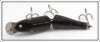 Creek Chub Solid Black Glass Eye Jointed Pikie 2613