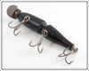 Creek Chub Solid Black Glass Eye Jointed Pikie 2613