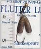 Shakespeare Fly Rod Flutter Lure On Card