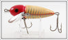 Heddon Red & White Shore Musky Crazy Crawler 2152XS