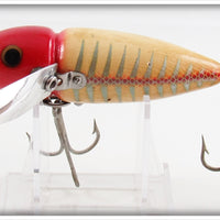 Heddon Red & White Shore Musky Crazy Crawler 2152XS