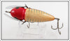 Heddon Red & White Shore Musky Crazy Crawler 2152XS