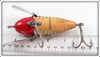 Heddon Red & White Shore Musky Crazy Crawler 2152XS