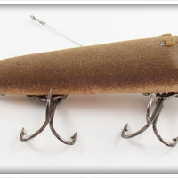 Heddon Flocked Brown Mouse Musky Flaptail Lure 7050 BM 