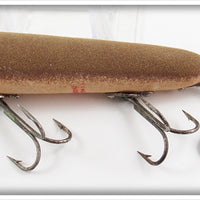 Heddon Flocked Brown Mouse Musky Flaptail 7050 BM