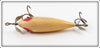 Heddon White & Red 300 Surface Minnow 302