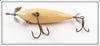 Heddon White & Red 300 Surface Minnow 302