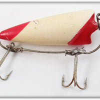 Bite Em Bate Sales Co Red & White Rotating Bait In Box