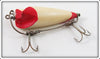 Bite Em Bate Sales Co Red & White Rotating Bait In Box