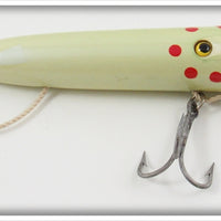 Harris Fish Lures Green Pearl Red Dot Size 5 Salmon Plug In Box