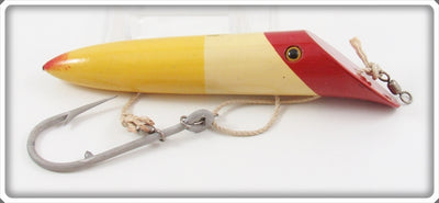 Harris Fish Lures Red, White & Yellow Size 5 Salmon Plug Lure