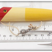 Harris Fish Lures Red, White & Yellow Size 5 Salmon Plug