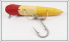 Harris Fish Lures Red, White & Yellow Size 5 Salmon Plug