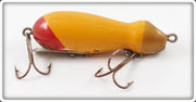 Bite Em Bate Company Yellow, Red & Gold Water Mole Lure 