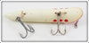 Harris Fish Lures White Red Dot Size 5 Salmon Plug