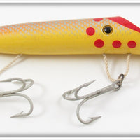 Harris Fish Lures Yellow King Silver Scale Size 5 Salmon Plug In Box