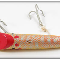 Harris Fish Lures Yellow King Silver Scale Size 5 Salmon Plug In Box