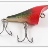 Vintage Shakespeare Red Head Perch Baby Popper Lure