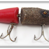 Vintage Creek Chub Red Pickerel Jointed Pikie Lure 2600R