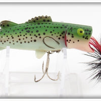 Vintage Buckeye Bait Corp Rainbow Trout Bug N Bass Lure