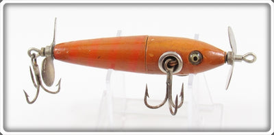 Charmer Minnow Co. Orange With Red Stripes Charmer Minnow