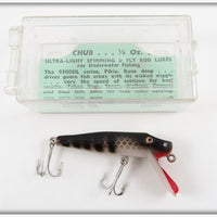 Vintage Creek Chub Black Scale Ultra Light Pikie Lure In Box