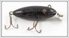 Vintage Creek Chub Solid Black Baby Wiggler 213 Special Lure