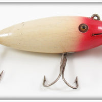 Creek Chub Blended Red Head White Baby Wiggler Lure 202