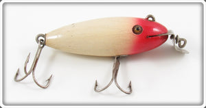 Creek Chub Blended Red Head White Baby Wiggler Lure 202