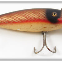 Vintage Creek Chub Red Side Wiggler Lure 105