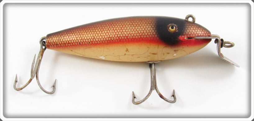 Vintage Creek Chub Red Side Wiggler Lure 105