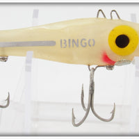 Vintage Doug English Pearl Silver Stripe Bingo Lure 