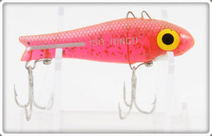 Doug English Transparent Pink & Silver Scale 1513 Bingo Lure